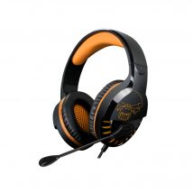 Spirit of Gamer PRO-H3 Casque Avec fil Arceau Jouer Noir, Orange