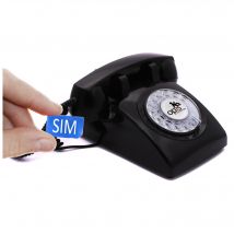 Opis 60s Mobile: telephone vintage fixe gsm 2G rétro avec cadran rotatif