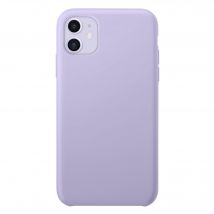 Coque en Gel de Silicone Doux pour Apple iPhone 11, Violet Lilas
