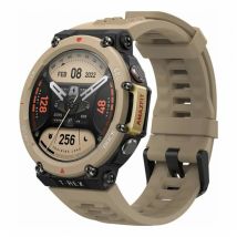 Amazfit T-Rex 2 3,53 cm (1.39 ) AMOLED 47 mm Numérique 454 x 454 pixels Écran tactile Beige, Noir GPS (satellite)