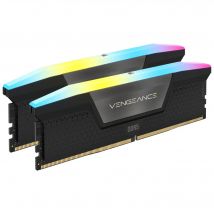 Corsair Vengeance RGB DDR5 - 32 Go (2 x 16 Go) - 5600 MT/s C40 - Intel XMP 3.0 - Noir (K)