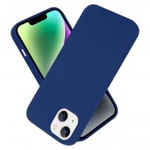 Coque pour Apple iPhone 14 en LIQUID BLUE Housse de protection Étui en silicone TPU flexible