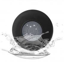 Enceinte Bluetooth Waterproof Kit Mains Libres Iphone Smartphone Tablette Noir YONIS