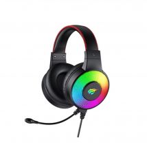 Havit H2013D Cuffia ad archetto cablata Play USB Type-A Nero - Nuovo