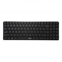 Clavier multimédia sans fil Multi-Mode E-9100M AZERTY Noir