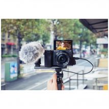Sony Alpha 6400 + SELP1650 MILC 24,2 MP CMOS 6000 x 4000 pixels Noir
