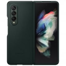 Coque pour Samsung Galaxy Z Fold 3 Premium Cuir Verte Samsung