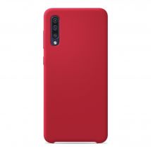 Coque silicone unie Soft Touch Rouge compatible Samsung Galaxy A50 Galaxy A50s