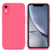 Coque pour Apple iPhone XR en FLUID ROUGE Housse de protection Étui en silicone TPU flexible