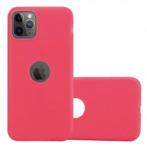 Coque pour Apple iPhone 11 PRO en CANDY ROUGE Housse de protection Étui en silicone TPU flexible