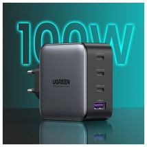 Nexode 100W USB C Charger GaN USB-C Charger (Power Supply) 4 Ports GaN Charger PD