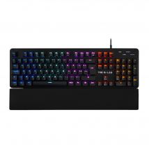 Tastiera da gioco meccanica G-Lab Keyz Carbon-E RGB (interruttore blu) (nero) - Nuovo
