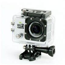 Camera Embarquée Sports Wi-Fi LCD Caisson Étanche Waterproof 12 Mp HD Blanc 8 Go YONIS