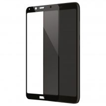 Protection d'écran en verre trempé (100% de surface couverte) pour Xiaomi Redmi 7A, Noir