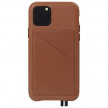 Coque iPhone 11 Pro Elysée en Cuir avec Bandoulière Cognac Artefakt