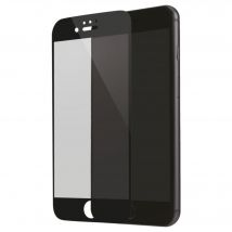 Protection d'écran en verre trempé (100% de surface couverte) pour iPhone 6/6S/7/8/SE 2020, Noir