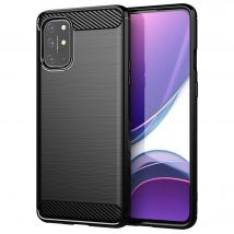 OnePlus 8T 5G Coque style carbone noir