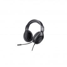 Auriculares G-Lab Yttrium con diadema de alambre Play Negro- Reacondicionado - Excelente estado