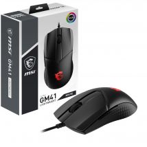 MSI Clutch GM41 Lightweight RGB Wired Gamer Mouse (Negro) - Nuevo