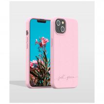 Coque iPhone 13 Natura Baby Pink - Eco-conçue Just Green