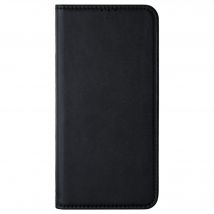 Coque clapet folio avec fente pour cartes & support pour Huawei Honor 20 Pro, Noir