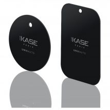 Plaques de métal pour support voiture magnétique à grille d'aération (2 formes)