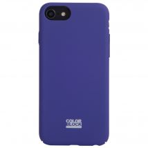 Coque rigide ultra violette Colorblock pour iPhone SE (2020)/8/7/6S/6