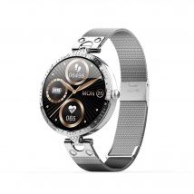 Montre Connectée Bluetooth Multifonctions, argent