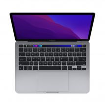 MacBook Pro M1 (2020) 13.3', 3.2 GHz 256 Gb 8 Gb Apple GPU 8, Gris espacial - QWERTY - Espagnol- Reacondicionado - Muy buen estado