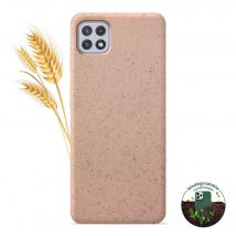 Carcasa de silicona biodegradable rosa compatible con Samsung Galaxy A22 5G - Nuevo