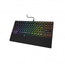 Teclado para juegos Exodus 860 Mechanical , teclas rojas, diseño Americana - Nuevo