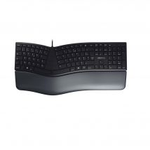 CHERRY KC 4500 ERGO Tastiera ergonomica a filo, nera, USB, QWERTY - IT - Nuovo