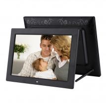 Cadre Photo Numérique Port USB Lecteur Multimedia SD Réveil Écran 12 Pouces Ccfl YONIS