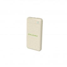Tellur Green PD103 Power Bank 10000mAh, 2xQC3.0 + PD 18W, crème