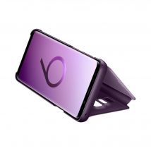 Clear View cover avec fonction Stand Violet Galaxy S9+