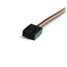 StarTech.com Câble d'extension d'alimentation pour ventilateur 4 broches 30 cm - M/F