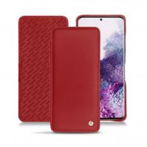 Housse cuir Samsung Galaxy S20 - - Rouge - Cuir lisse