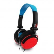 Stealth C6-50 Casque de Jeu stéréo - Bleu néon et Rouge, Compatible avec Xbox One, Series S/X, PS4/5, Switch...