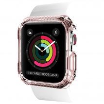 Coque renforcée Apple Watch 38-40-41mm Spectrum Clear 3m Transparente Rose Itskins