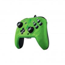 Manette de jeu Faceoff Deluxe+ Analogique/Numérique Nintendo Switch Vert