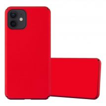 Coque pour Apple iPhone 12 PRO MAX en METALLIC ROUGE Hard Case Housse de protection Étui d'aspect métallique contre les rayures et les chocs