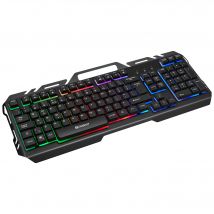 Sandberg 640-25 clavier Jouer USB AZERTY Belge Noir