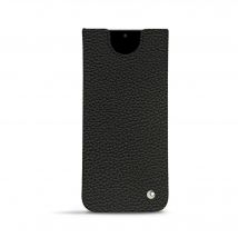 Pochette cuir Samsung Galaxy S20 - - Noir - Cuir grainé