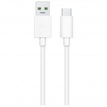 Câble VOOC USB A/USB C 1m Blanc Oppo