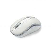 Ratón óptico inalámbrico M10 Plus 2,4 GHz, blanco - Nuevo