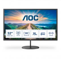 AOC V4 Q32V4 écran plat de PC 80 cm (31.5 ) 2560 x 1440 pixels 2K Ultra HD LED Noir