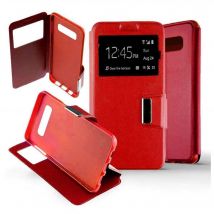 Etui Folio Rouge compatible Samsung Galaxy S10 Plus