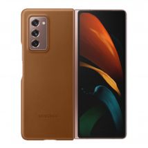 Coque en Cuir pour Samsung G Z Fold 2 Marron Samsung