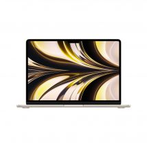 MacBook Air M2 (2022) 13.6', 3.5 GHz 512 Go 8 Go Apple GPU 8, Lumière stellaire - AZERTY