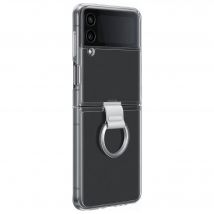 Coque avec anneau G Z Flip 4 Transparente Samsung